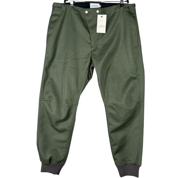 Cadet Clothing Pants Mens Size 38 Green Aviator Pant NWT Cuffed Military - Picture 1 of 10
